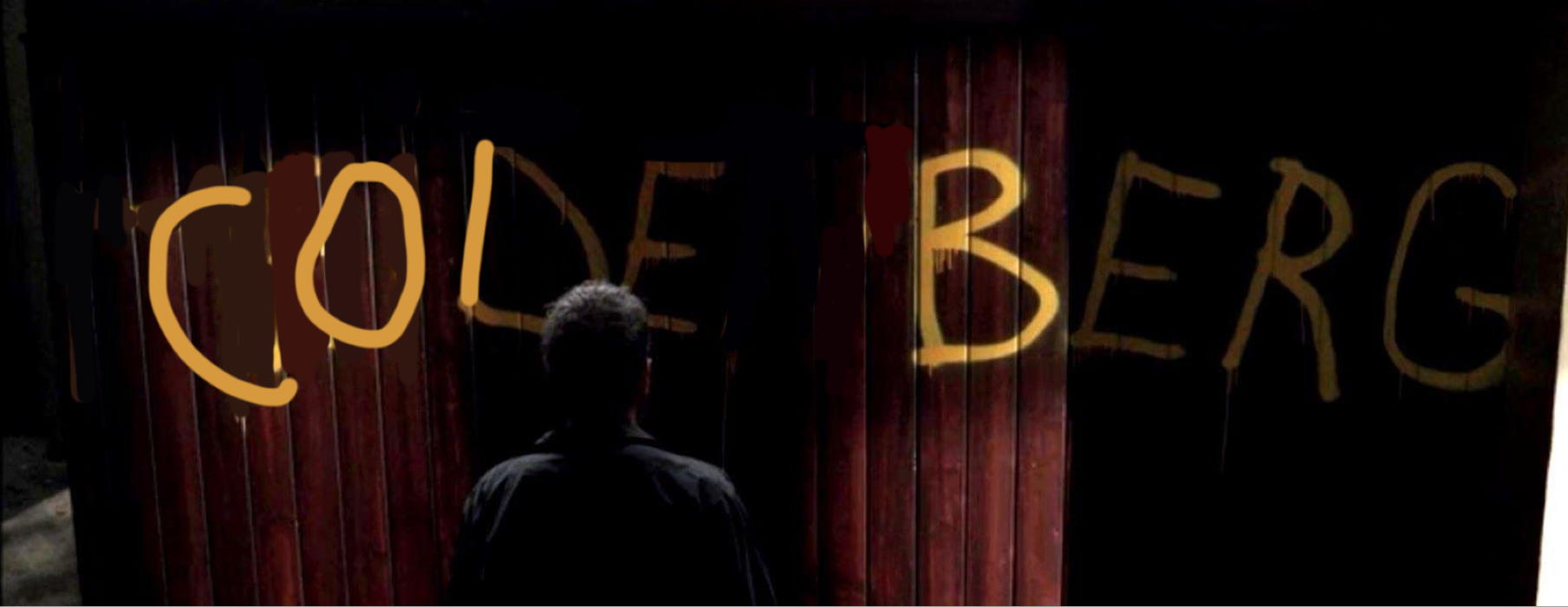 walter white finds the text CODE BERG written in his now-abandoned home